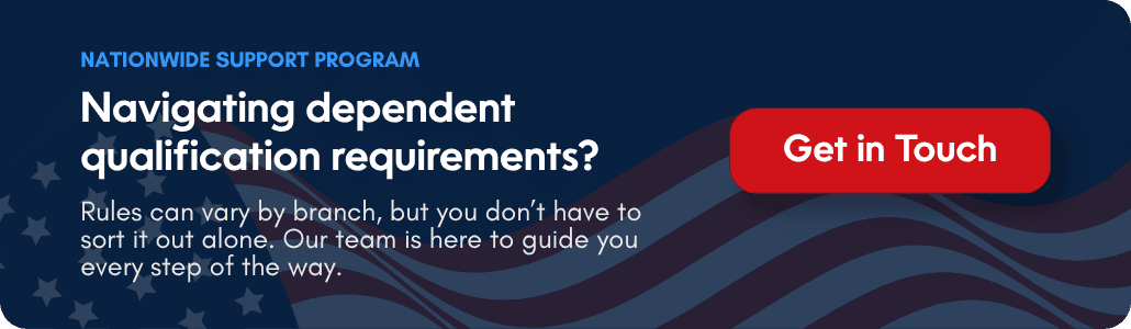 Navigating dependent qualification requirements? Get in touch.